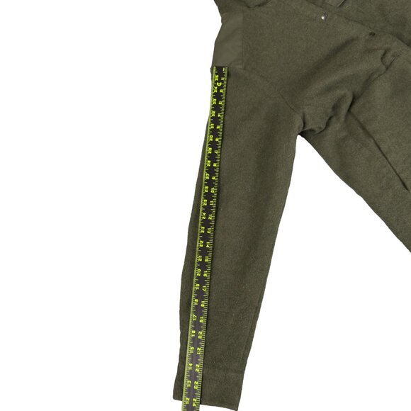 FJALLRAVEN Canada Wool Padded Shirt Jacket Olive Green Womens M - Picture 11 of 15